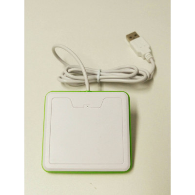 Lecteur de carte d’identité standard eID USB 2.0  - Blanc
